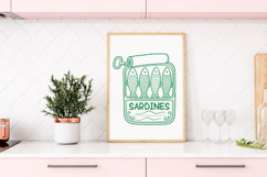 Italian Summer Food Hand Drawn Png Bundle Product Image 4