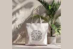 Italian Summer Hand Embroidery Pattern PDF Round Hoop Medite Product Image 4