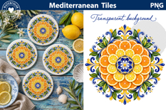 Sicilian Tiles Bundle | Coastal Italian Ceramic Sublimation Product Image 19