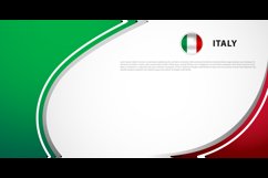 Italy layout background concept design template Product Image 2