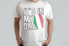 It&#039;s in my DNA Italy Flag Fingerprint PNG Sublimation Product Image 2