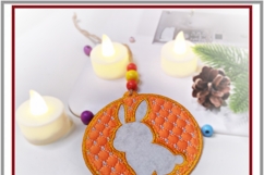 Christmas ITH Pendant Collection 8 Embroidery Designs 4x4 Product Image 7