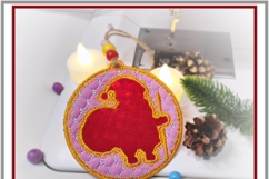 Christmas ITH Pendant Collection 8 Embroidery Designs 4x4 Product Image 10