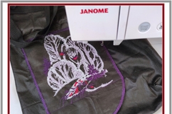 ITH winter forest pocket for foldable shopping bag Product Image 4