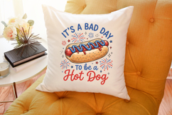 Its A Bad Day To Be A Hot Dog PNG Product Image 4
