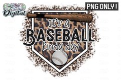 It&#039;s a Baseball Kinda Day Sublimation PNG Only ! Product Image 1