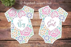 Its a boy and Its a Girl card templates design to consider using as a Baby shower card