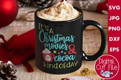 Christmas Movies and Cocoa Christmas Svg Design For Shirts Product Image 1