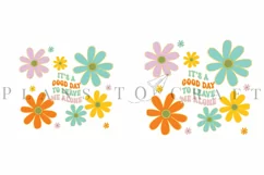 its a good day to leave me alone daisy quotes skinny tumbler sublimation design for 20oz and 30oz skinny tumbler sublimation wrap