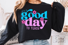 Its A Good Day To Teach SVG PNG - Floral Teacher Shirt Gift Product Image 2