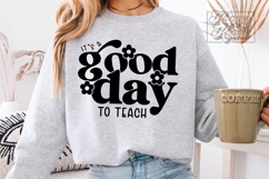 Its A Good Day To Teach SVG PNG - Floral Teacher Shirt Gift Product Image 3