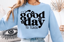 Its A Good Day To Teach SVG PNG - Floral Teacher Shirt Gift Product Image 5