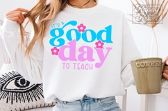 Its A Good Day To Teach SVG PNG - Floral Teacher Shirt Gift Product Image 6