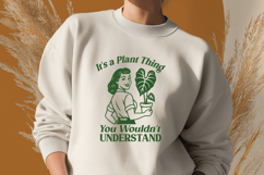 Retro Plant Ladies SVG PNG Bundle | 10 Plant Lover Designs Product Image 6