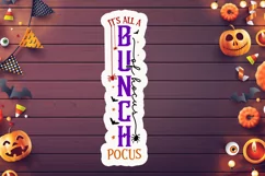 Its all a bunch of hocus Stickers PNG Product Image 2