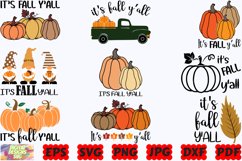 It&#039;s Fall Y&#039;all SVG | Fall Y&#039;all SVG | Fall SVG | Autumn SVG Product Image 3