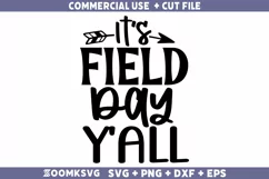 It's Field Day y'all SVG, Field Day SVG, Funny Field Day SVG Product Image 1