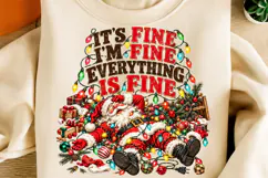 Its Fine Santas Christmas Chaos PNG Product Image 2