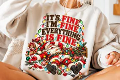 Its Fine Santas Christmas Chaos PNG Product Image 3