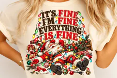 Its Fine Santas Christmas Chaos PNG Product Image 4