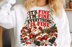 Its Fine Santas Christmas Chaos PNG Product Image 5