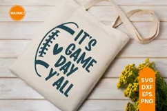 Football svg,it's game day, half-time sports quote Product Image 3