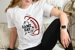 It&#039;s Game Day Y&#039;all Football SVG Quote Product Image 2