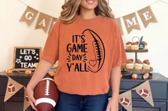 It's game day y'all SVG , Football Life Quote SVG Product Image 2