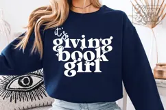 Its Giving Book Girl SVG PNG - Booktrovert Mode Book Era Product Image 2