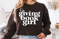 Its Giving Book Girl SVG PNG - Booktrovert Mode Book Era Product Image 3