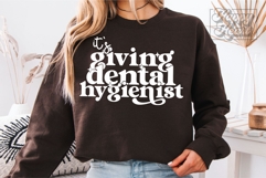 Its Giving Dental Hygienist SVG PNG Dental Assistant Dentist Product Image 5