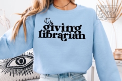 Its Giving Librarian SVG PNG - Librarian Era - Library Product Image 3