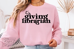 Its Giving Librarian SVG PNG - Librarian Era - Library Product Image 4