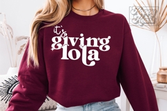 Its Giving Lola SVG PNG - Mothers Day - Lola Era Mode Product Image 2