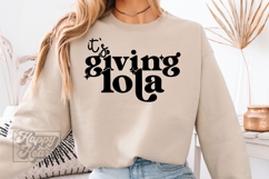 Its Giving Lola SVG PNG - Mothers Day - Lola Era Mode Product Image 4