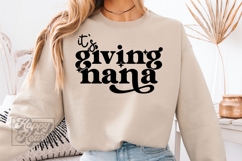 Its Giving Nana SVG - Nana Mode - Nana Life - Mothers Day Product Image 1
