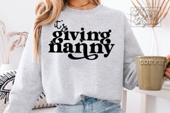 Its Giving Nanny SVG PNG - Mothers Day - In My Nanny Era Product Image 3