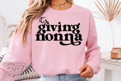 Its Giving Nonna SVG PNG - Nonna Mode - Mothers Day Product Image 4