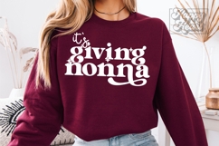Its Giving Nonna SVG PNG - Nonna Mode - Mothers Day Product Image 5