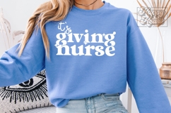 Its Giving Nurse SVG PNG Registered Nurse Era Nurse Mode Product Image 1