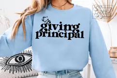 Its Giving Principal SVG PNG Principal Gift Principal Era Product Image 1