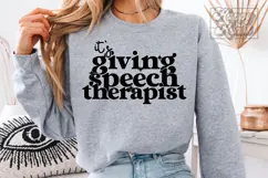 Its Giving Speech Therapist SVG PNG - School SLT Era Product Image 1