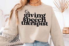 Its Giving Speech Therapist SVG PNG - School SLT Era Product Image 4