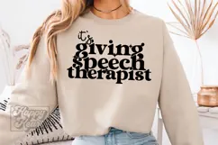Its Giving Speech Therapist SVG PNG - School SLT Era Product Image 4