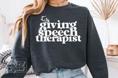 Its Giving Speech Therapist SVG PNG - School SLT Era Product Image 5