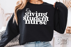 Its Giving Student Nurse SVG PNG - Future Registered Nurse Product Image 3