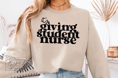Its Giving Student Nurse SVG PNG - Future Registered Nurse Product Image 5