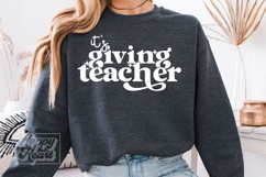 Its Giving Teacher SVG PNG - Teacher Era - Teacher Mode Product Image 5