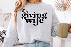 Its Giving Wife SVG PNG - Wifey Era - Mrs Shirt Bride Product Image 3