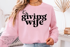 Its Giving Wife SVG PNG - Wifey Era - Mrs Shirt Bride Product Image 4